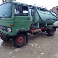 تخلیه چاه تانکر بزرگ