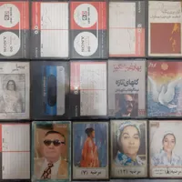 ۲۵ عدد نوار کاست قدیمی