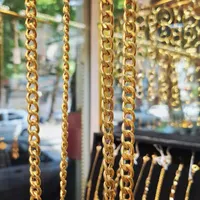 زنجیر کارتیه سنگین بدون اجرت ومالیات فقط با ۵درصد|جواهرات|رشت, فلسطین|دیوار