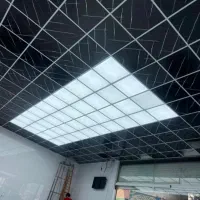 سقف کاذب کناف کاغذ دیواری  رنگ دکور TV با چک صیادی