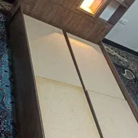 تخت خواب ام دی اف باکس دار عرض۱۲۰با خوشخواب رایگان|تخت و سرویس خواب|شیراز, کوی زهرا|دیوار