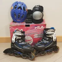 اسکیت فیلاX-one اصل همراه کلاه- اندازه قابل تنظیم|دوچرخه، اسکیت، اسکوتر|اصفهان, شمس آباد|دیوار