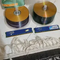 CD و DVD خام و رم DDR3 سی دی و دی و دی خام