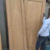 درب چوبی سرویس وخواب|مصالح و تجهیزات ساختمان|نسیم‌شهر, |دیوار