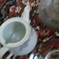 بشقاب میوه خوری وقوری همش ۲۵۰ت|ظروف سرو و پذیرایی|تهران, خرمشهر|دیوار