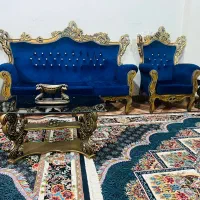 فروش مبل 9نفره  و 3عددجلو مبلی و و 3عدد فرش در حد|مبلمان خانگی و میز عسلی|چابهار, |دیوار