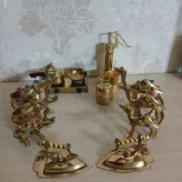 برنجی برنزی برنز مجسمه دکوری ظروف آشپزخانه