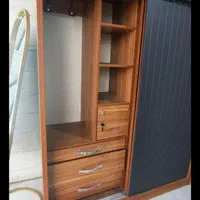 جا رختخوابی و کمد دیواری کافه بار شرکتی 1.5 متری|جاکفشی، کمد، دراور|قزوین, |دیوار