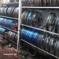 طوقه توپی  چرخ موتور سیکلت  توقه. تابگیری