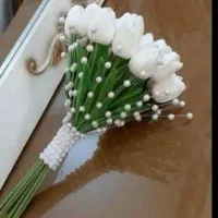 دسته گل عروس|گل مصنوعی|تهران, پرستار|دیوار