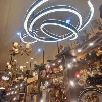 لوستر مدرن جدید قابلیت تنظیم لاین ها کنترل دار|لوستر و چراغ آویز|مشهد, توس (بلوار توس)|دیوار