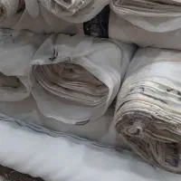 حراج پارچه حریر ترک پرده ای طرح عمودی|پرده، رانر، رومیزی|بوشهر, |دیوار