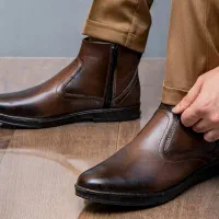 نیم بوت های جدید مردانه (آکبند فروشگاهی) در 3رنگ|کیف، کفش، کمربند|اصفهان, جلفا|دیوار