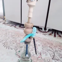 قلیان تنه چوبی