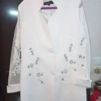 کت شلوار سفید مجلسی