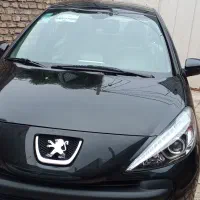 پژو 207i پاناروما  tu5 قالپاق پلاس  مشکی