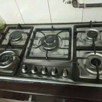 گاز رومیزی ۵ شعله و فریزر باگنش ۵ کشو