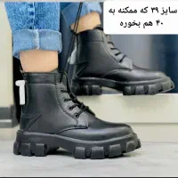 نیم بوت زنانه سایز ۳۹ و ۴۰