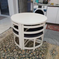 نهار خوری ۴نفره کم جا|میز و صندلی غذاخوری|مهاباد (آذربایجان غربی), |دیوار