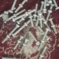 پیچ ومهره 6 چهارتا7 سانتی استیل