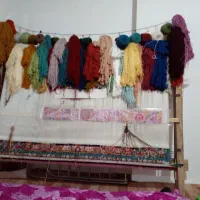 فرش نیمه کاره