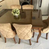 نهار خوری ۶ نفره|میز و صندلی غذاخوری|رشت, قاسمیه|دیوار