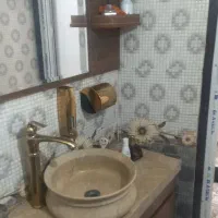 فروش روشویی کابینتی با کاسه سنگی|لوازم سرویس بهداشتی|کرمانشاه, |دیوار