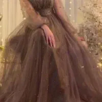 لباس مجلسی (مدل همین ولی با پارچه صورتی ملیح هست)