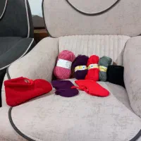 پاپوش  بافت ماشینی زنانه