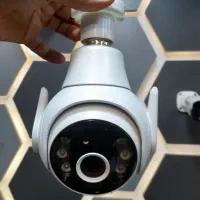 دوربین سیم کارتی لامپی چرخشی ۳۶۰