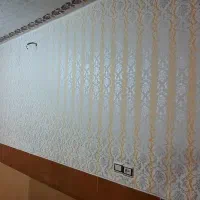 دکراسیون منزل، نقاشی ساختمان طرح کاغذدیواری|خدمات پیشه و مهارت|نهاوند, |دیوار