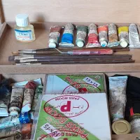 ابزار کامل رنگ روغن