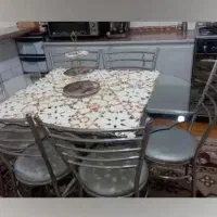 میز نهار خوری ۶ نفره