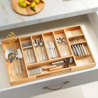 فروش نظم دهنده کشو چوبی قابل تنظیم