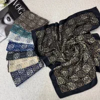 مینی اسکارف ابریشم توییل طرح لاو (روسری دل آرا)