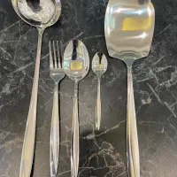 ۳ دست قاشق و چنگال نو نو مناسب جهیزیه