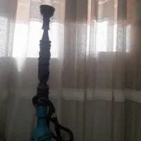 قلیون چوب گردو بزرگ و قد بلند
