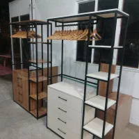 رگال کشودار چوب و فلز|جاکفشی، کمد، دراور|مشهد, سازمان آب|دیوار