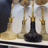 قلیان کرنو شیشه کریستال تعداد بالا