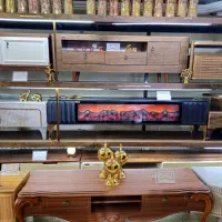 میز تلوزیون آینه کنسول جلومبلی  آیسان