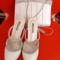 کیف وکفش ست لباس کرپ حریر پیراهن مجلسی|کیف، کفش، کمربند|خرم‌آباد, |دیوار