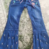شلوار لی خارجی برای ۹تا ۱۱ سال میخوره