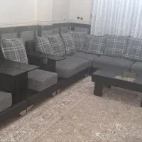 مبل ۸ نفره راحتی کم کارکرده|مبلمان خانگی و میز عسلی|قرچک, زیبا شهر|دیوار