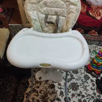 صندلی غذاخوری کودک  در حد نو سالم خارجی|تخت و صندلی بچه|گلبهار, شهر جدید گلبهار|دیوار