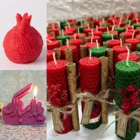 شمع شب یلدا|صنایع دستی و سایر لوازم تزئینی|لار, |دیوار