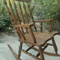 معاوضه صندلی راک نو سفارشی چوب راش سنپلاس کردم‌|صندلی و نیمکت|شاندیز, |دیوار