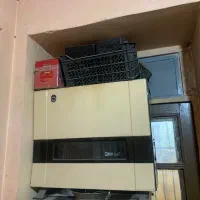 بخاری گازی لورچ کاملا سالم با مخزن بخار آب