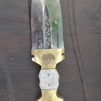 خنجر کلکسیونی دسته شاخ استاد شمس بزرگ