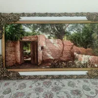 تابلو فرش کاملا نو