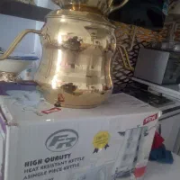 کتری سماوری با قوری با کارتن برا جهزیه|قوری، کتری، قهوه‌ساز دستی|مشهد, مهدی آباد|دیوار